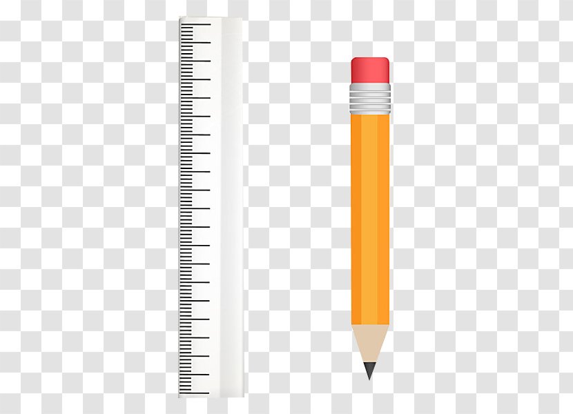 Pencil Ruler Stationery - Pen And Transparent PNG