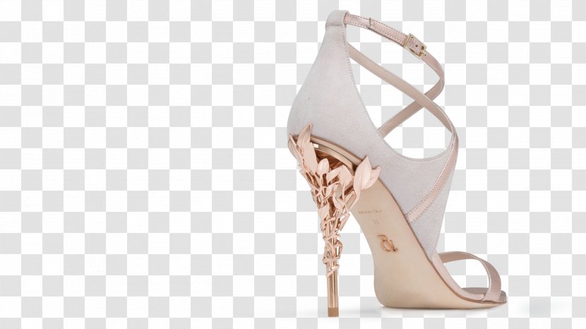 Court Shoe High-heeled Ralph & Russo Sandal - Beige Transparent PNG