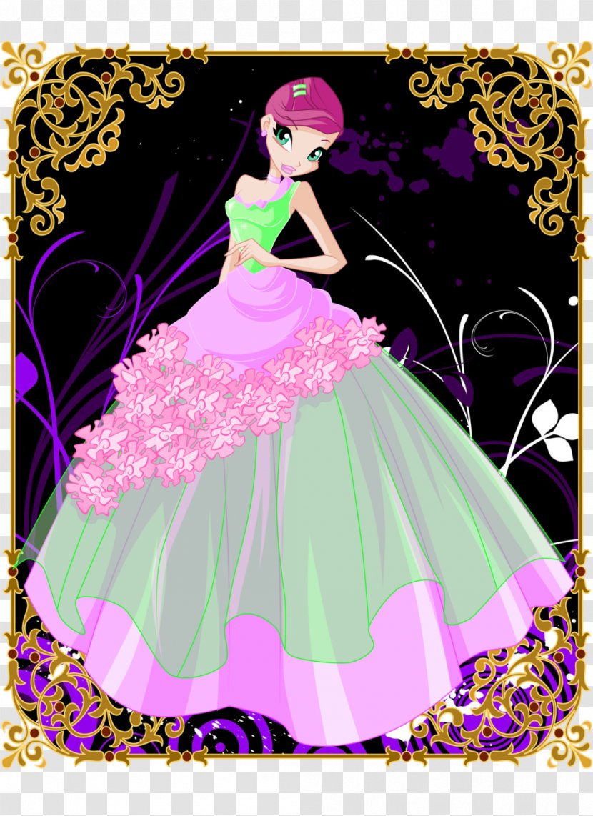 Bloom Aisha Tecna Flora Musa - Winx Club Season 5 - Princess Transparent PNG