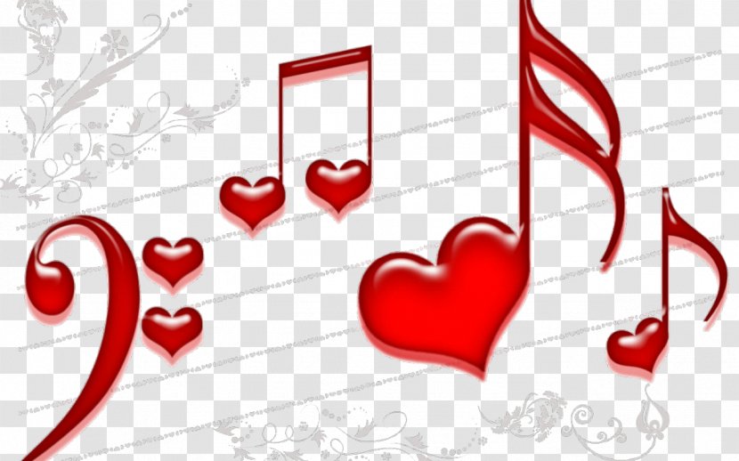 Musical Note Heart Clip Art - Tree - Song Transparent PNG