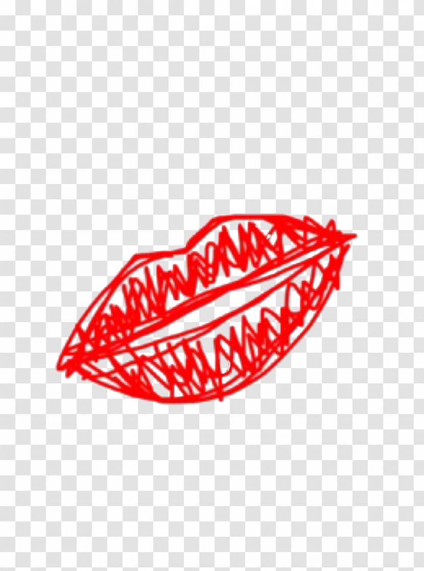 Lip Gloss Lipstick Illustration - Cartoon - Lips Transparent PNG