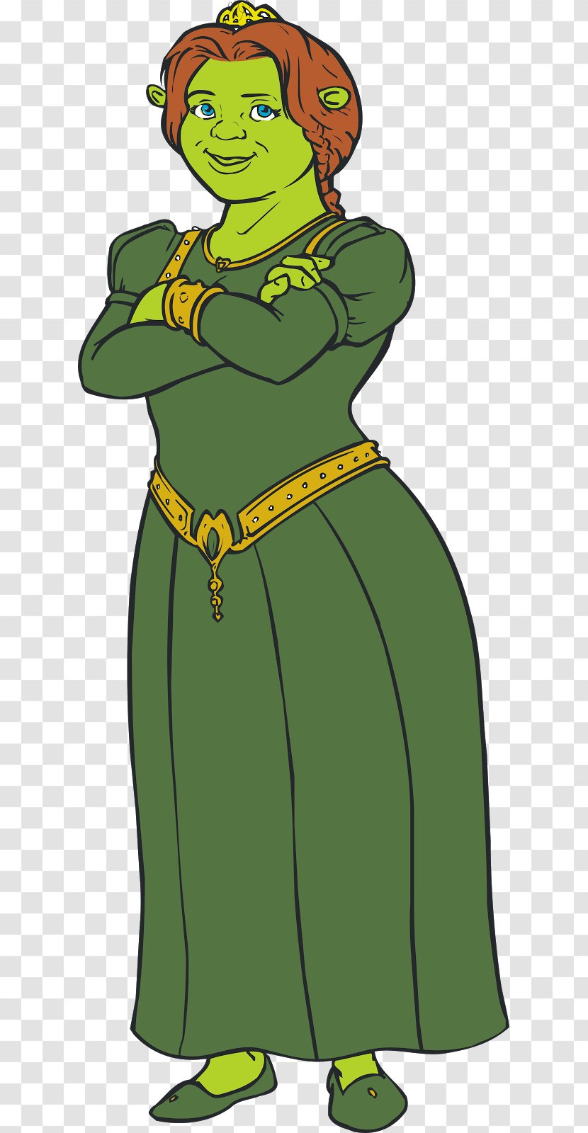 Princess Fiona Shrek Film Series Cartoon - Heart Transparent PNG