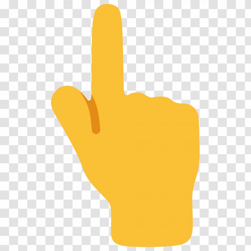 Emoji Index Finger Hand - Noto Fonts - Fingers Transparent PNG