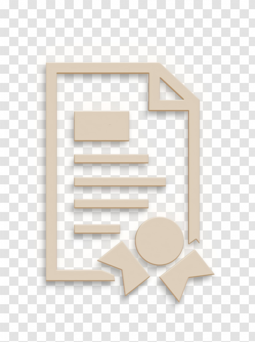 Academic 1 Icon Document Icon Diploma Of Vertical Design Icon Transparent PNG