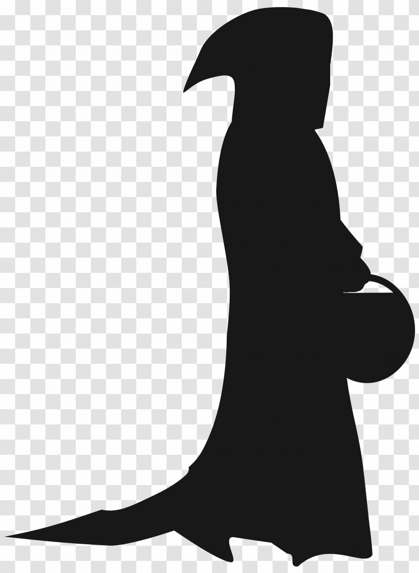 Silhouette Halloween Clip Art - Beak - Sillhouette Transparent PNG