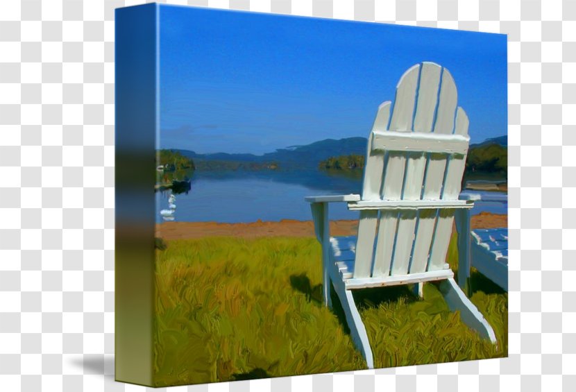 Blue Mountain Lake Adirondack Chair George Garden Furniture - Sky Transparent PNG