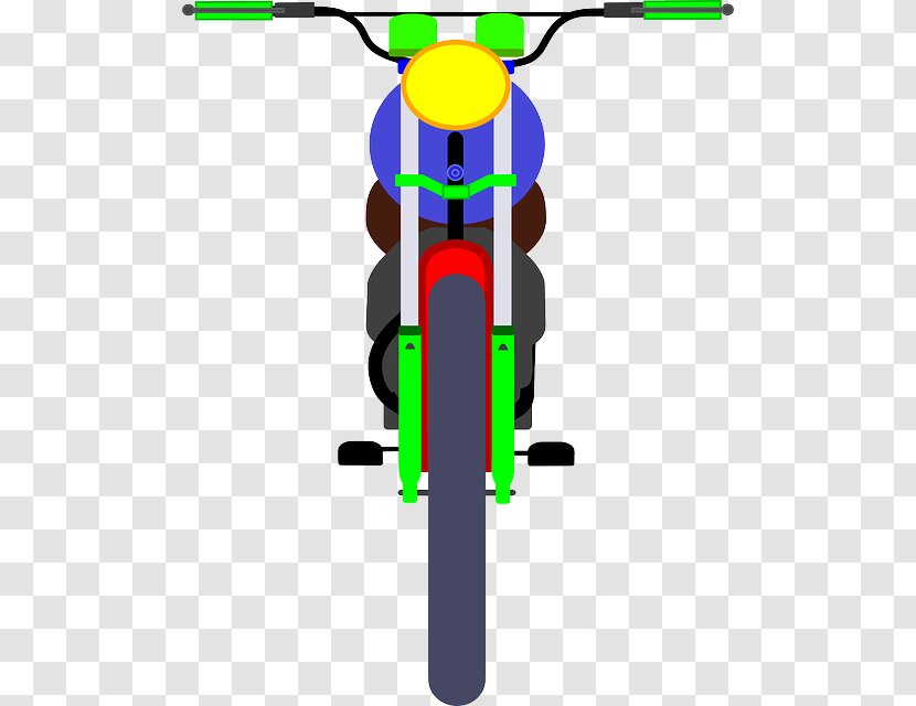 Bicycle Cartoon - Cruiser - Accessory Green Transparent PNG