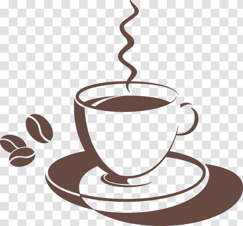 Cafe Coffee Cup Latte Cappuccino - Clip Art Transportation Transparent PNG