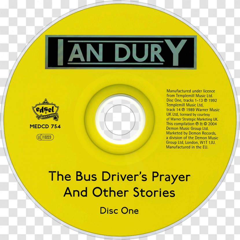 The Bus Driver's Prayer & Other Stories Compact Disc Drivers' - Dvd Transparent PNG