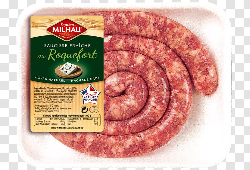 Thuringian Sausage Salami Bratwurst Cervelat - Braunschweiger Transparent PNG