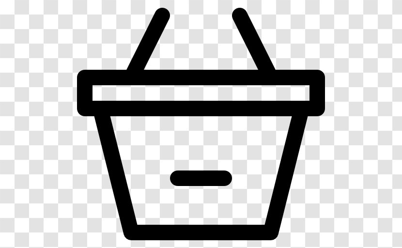 Free Basket Icon - Business - Black And White Transparent PNG