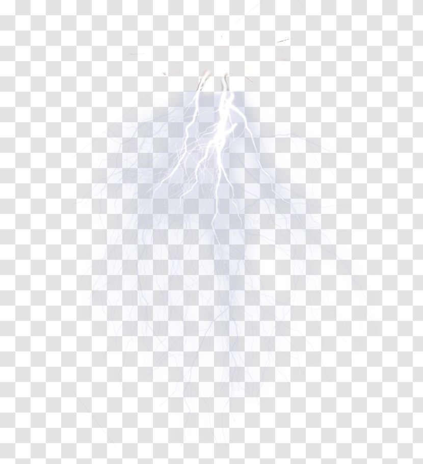 Black And White Pattern - Lightning Transparent PNG