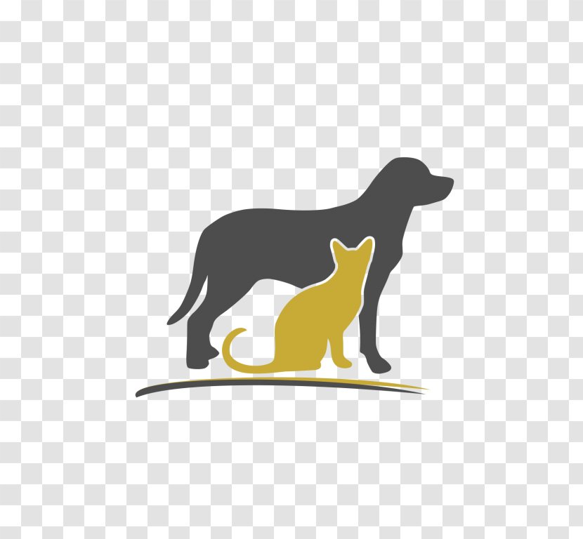 Dog–cat Relationship Cat Food Logo - Wildlife - Dog Transparent PNG