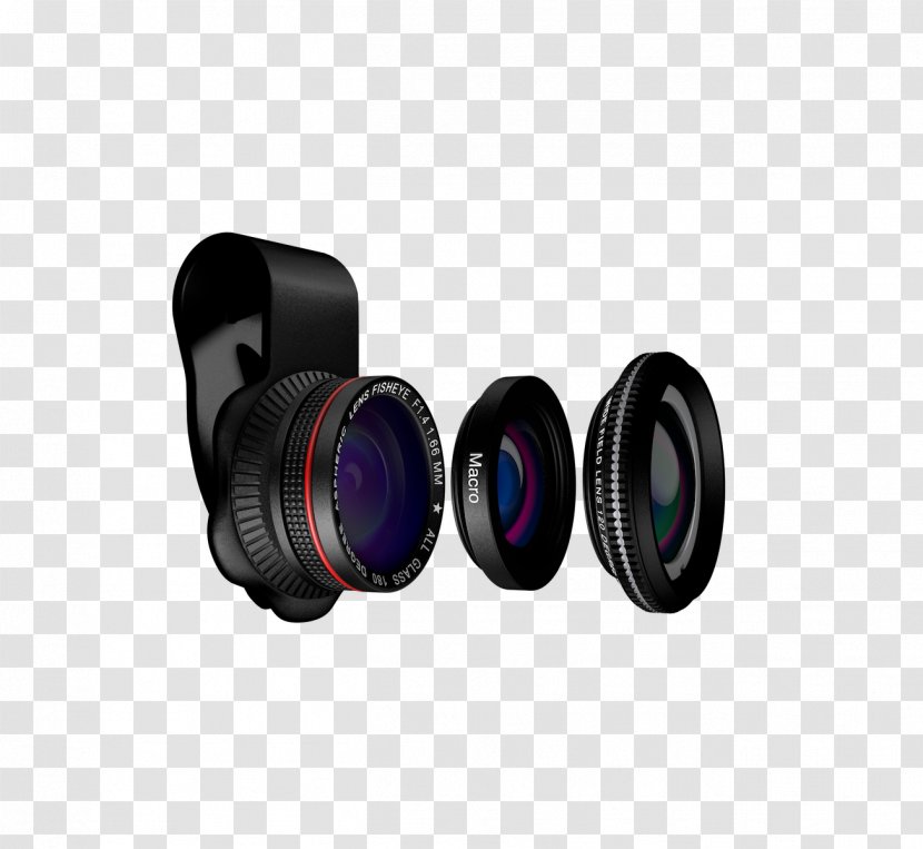 Camera Lens Fisheye Wide-angle - Smartphone Transparent PNG
