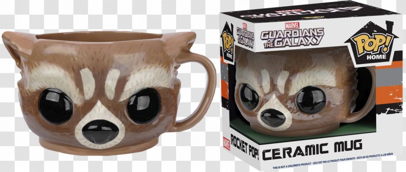Rocket Raccoon Groot Drax The Destroyer Star-Lord Mug - Guardians Of Galaxy Transparent PNG