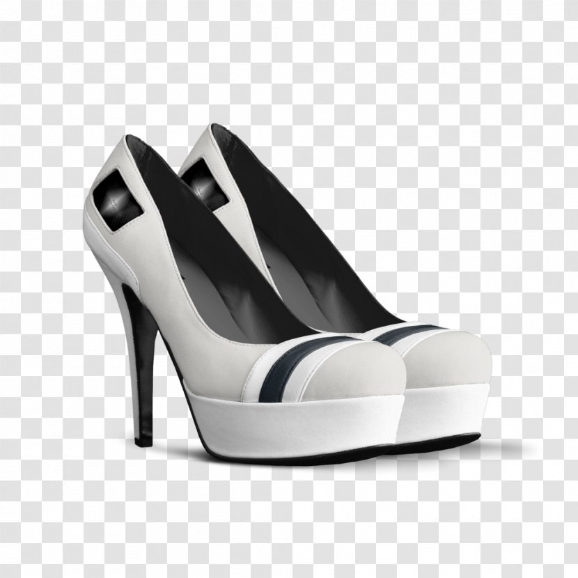 Heel White Shoe - Basic Pump - Design Transparent PNG