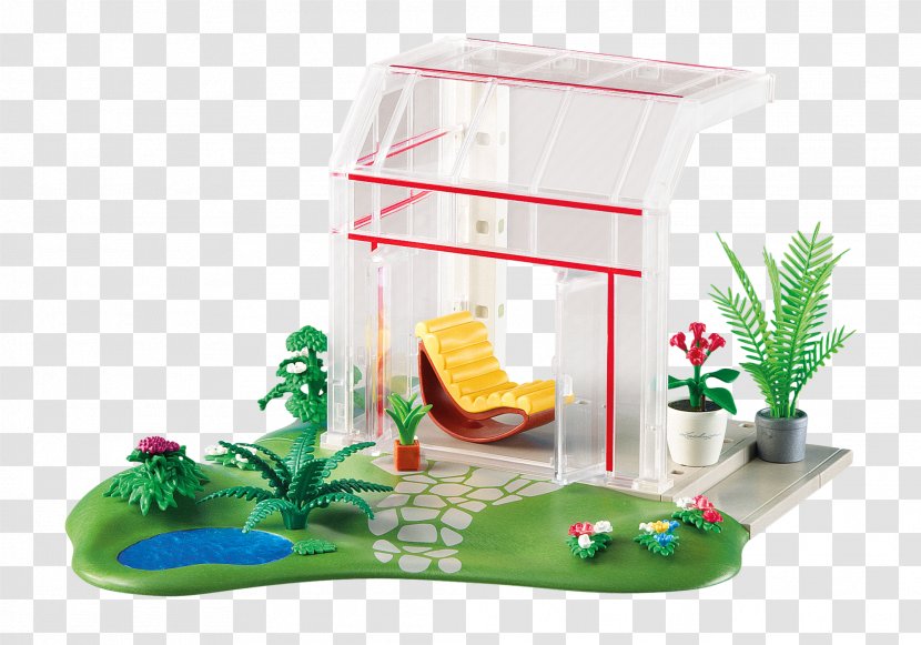 Playmobil Toy House Sunroom Garden - Construction Set Transparent PNG