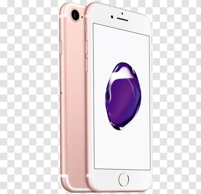 IPhone 7 Plus Telephone Smartphone Apple LTE - Iphone - Golden Rose Transparent PNG