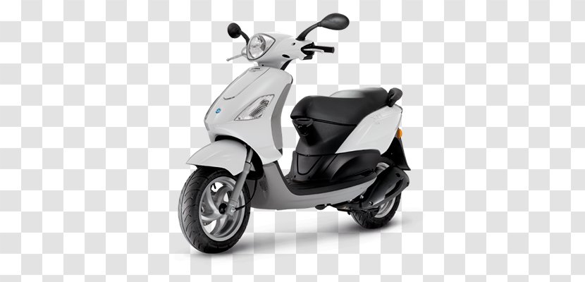 Piaggio Fly Scooter Motorcycle Zip - Twostroke Engine - Car Transparent PNG