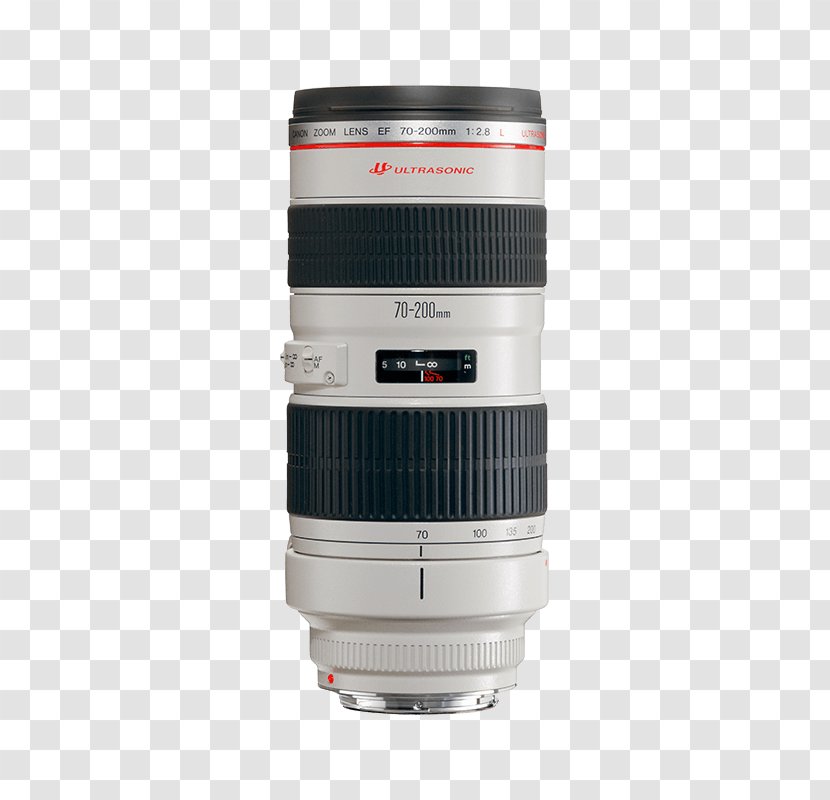 Canon EF Lens Mount 70–200mm Camera Telephoto Zoom - Ef 70200mm Transparent PNG