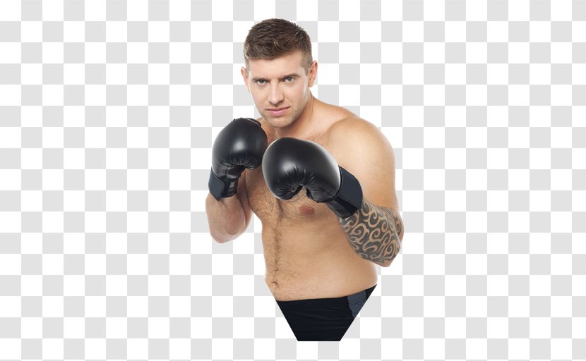 Boxing Ring Sport Glove Stock Photography - Silhouette - Male Transparent PNG
