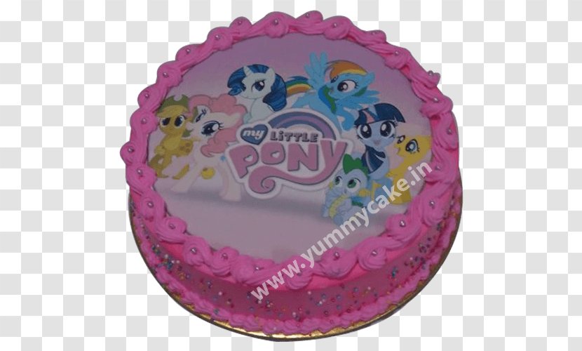 Pinkie Pie Pony Cake Decorating Torte - Little Birthday Transparent PNG