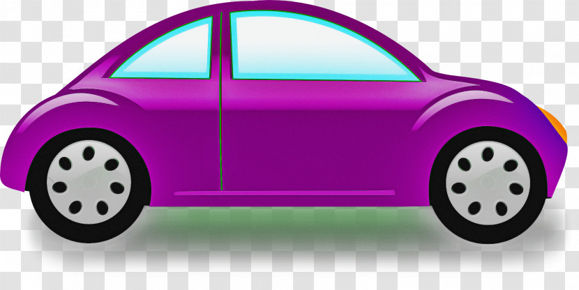 Vehicle Door Pink Volkswagen New Beetle Vehicle Car Transparent PNG