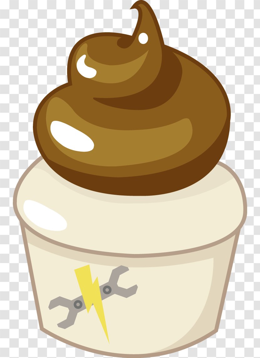 Cream Cupcake Applejack Twilight Sparkle Food - My Little Pony Friendship Is Magic - Khat Transparent PNG