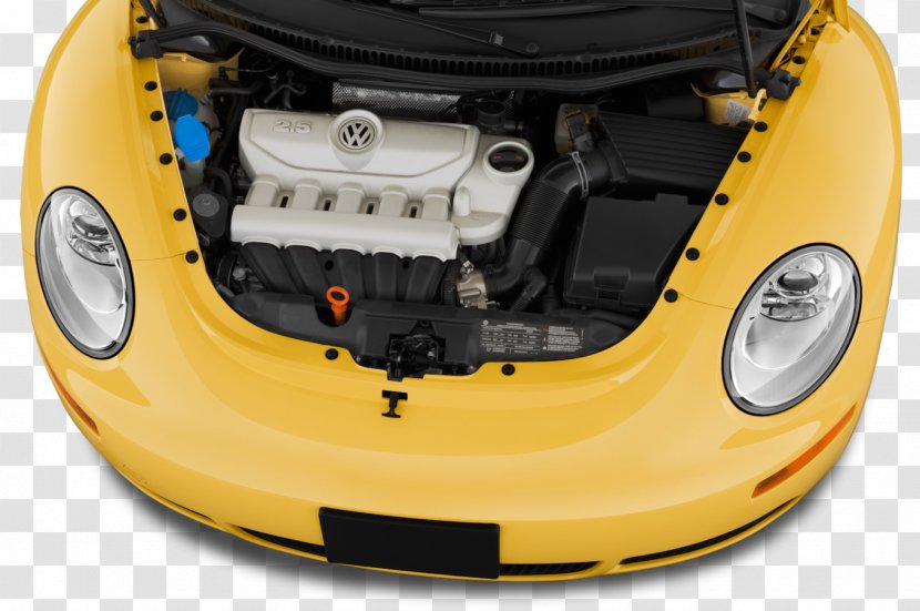 Car 2017 Volkswagen Beetle 2018 2012 - Yellow - Engine Transparent PNG