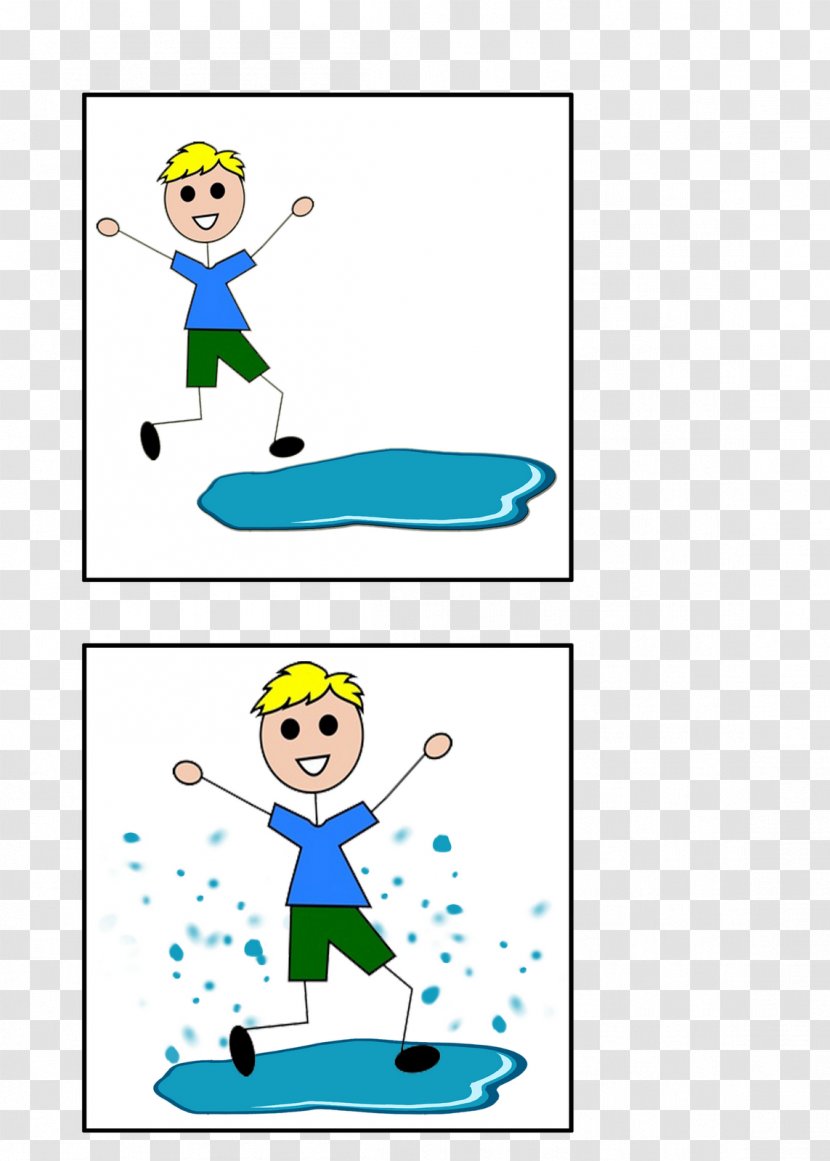 Human Behavior Shoe Point Clip Art - Puddle Jumping Transparent PNG