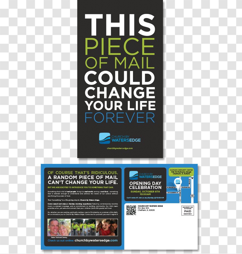 Christian Church Christianity Poster My Graphic Design - Youtube - Change Your Life Transparent PNG