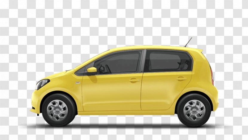 City Car SEAT MII Daihatsu Boon - Yellow - Seat Transparent PNG