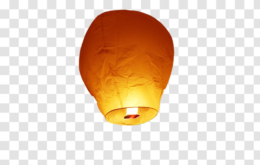 Sky Lantern Paper Hot Air Balloon - Chinese Wedding Transparent PNG