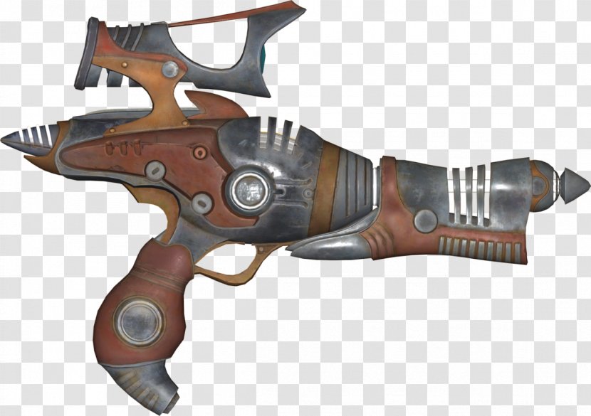 Fallout 4 Fallout: New Vegas Weapon Firearm Raygun - Alien Transparent PNG