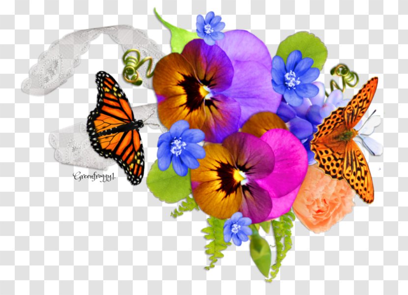 Flowers Of The Rainbow Journal: 150 Page Lined Journal Nymphalidae Petal - Flower Transparent PNG