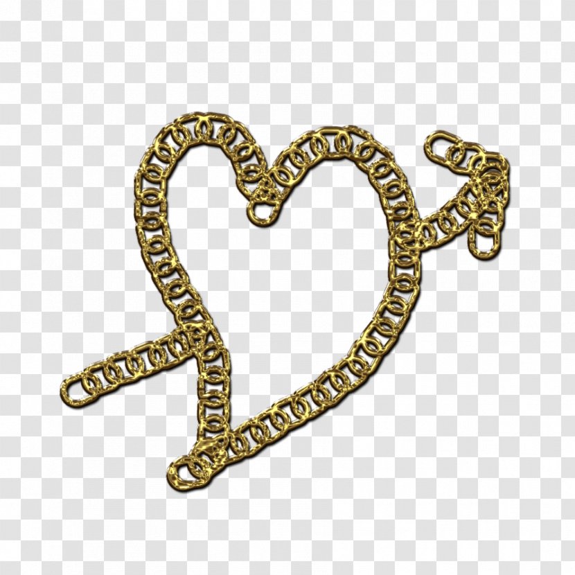 Chain Heart Drawing Clip Art - Jewellery - Chains Transparent PNG
