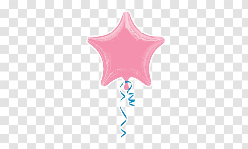 Toy Balloon Star Party Clip Art - Blue Transparent PNG