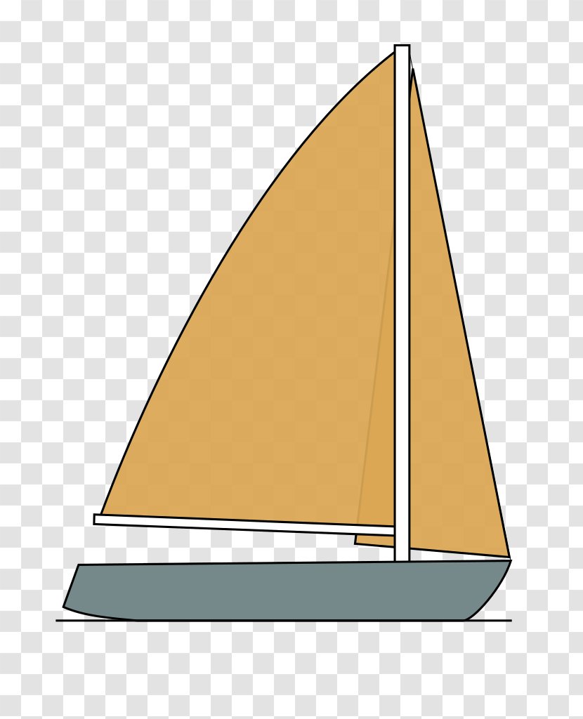 Sloop Sailing Ship Sail Plan Mast - Bermuda Rig - Dictionary Transparent PNG