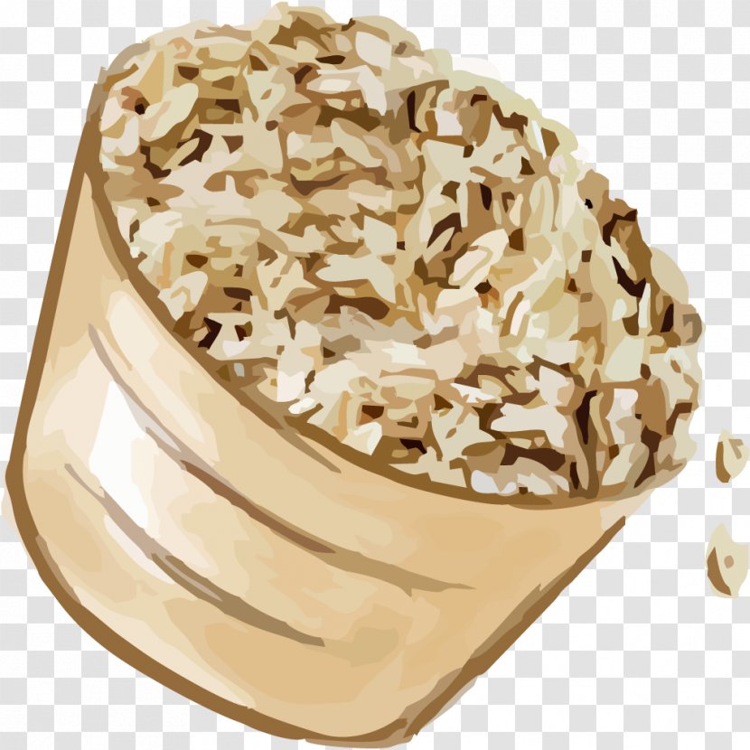 Brown Rice Camargue Red - Cuisine - Painted Transparent PNG