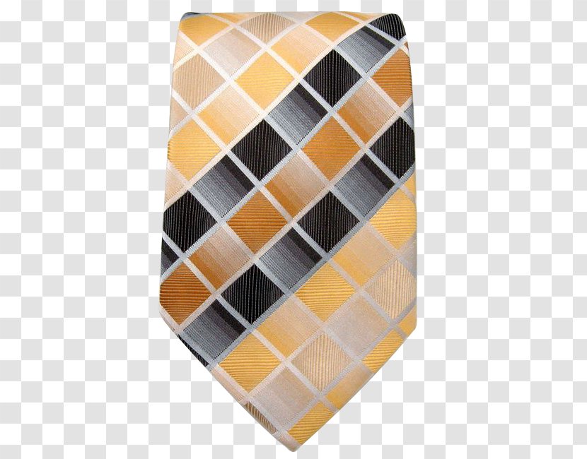 Yellow Black Brown Designer Silk - Plaid - Red Strip Transparent PNG