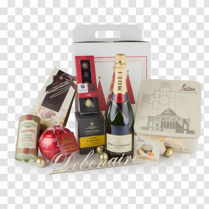 Champagne Wine Liqueur Gift Hamper - Bottle Transparent PNG