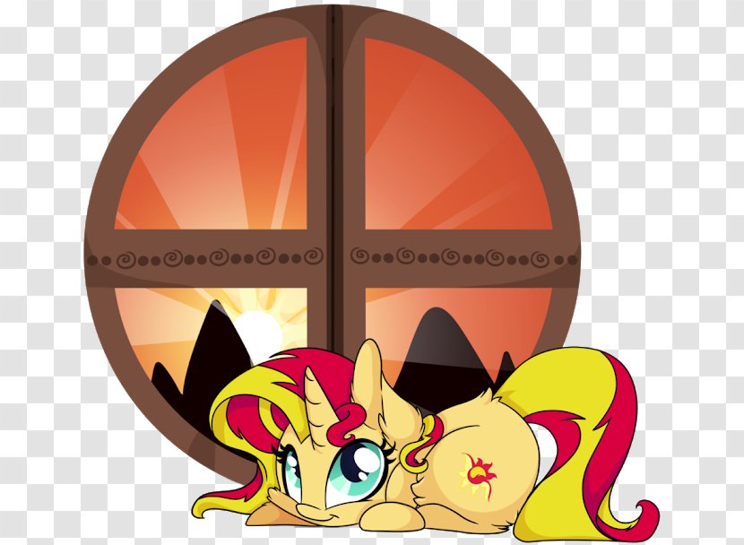 Sunset Shimmer Hair Coloring Clip Art Red - Dreams Transparent PNG
