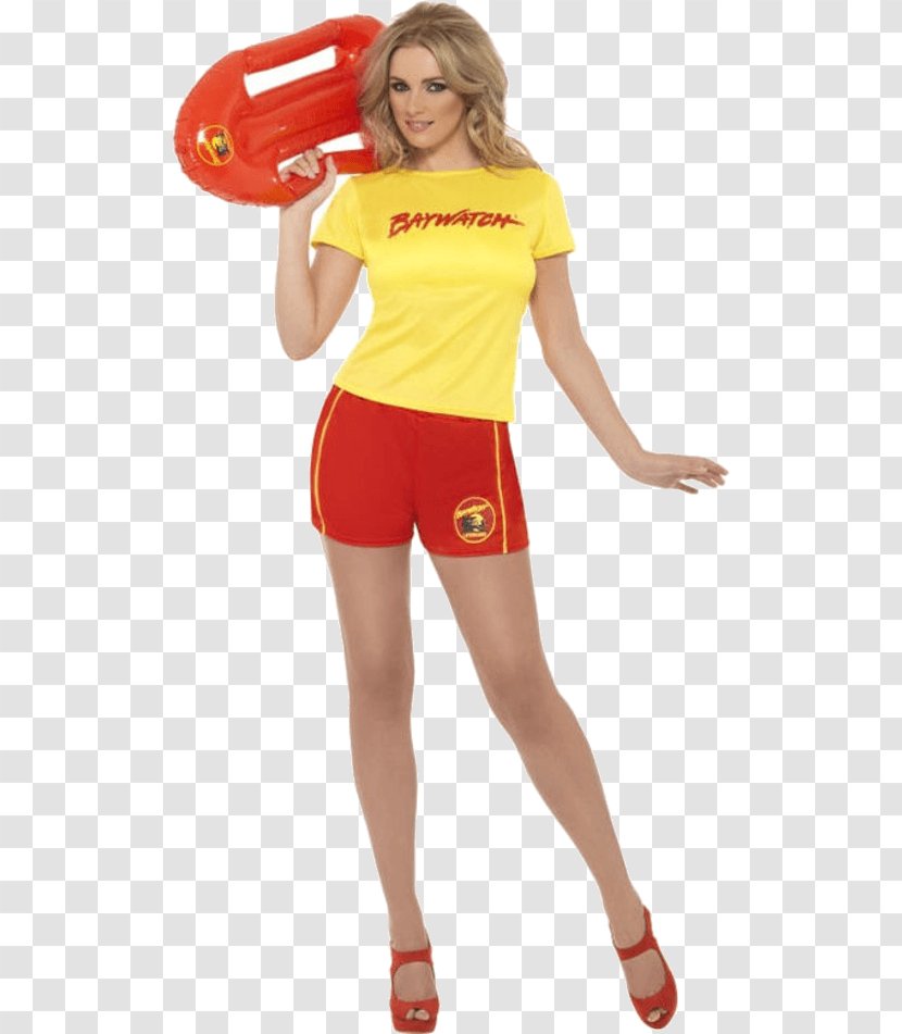 T-shirt Costume Party Lifeguard Dress - Silhouette Transparent PNG