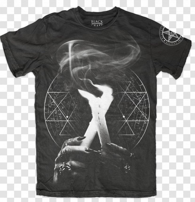 Printed T-shirt Blackcraft Cult Clothing - Sweater Transparent PNG
