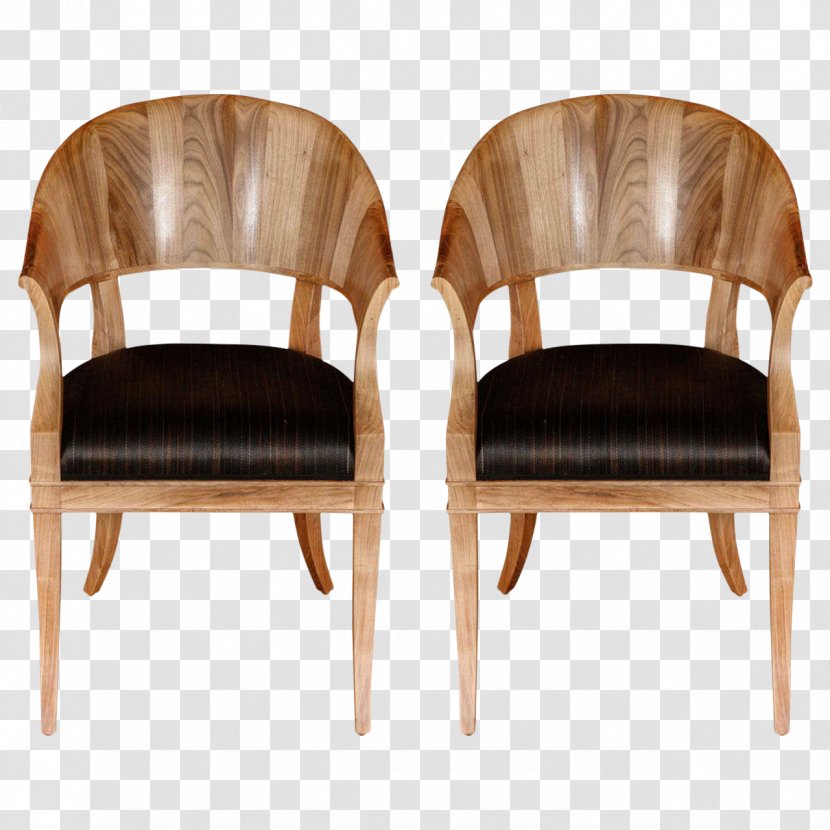 Chair Table Art Deco Furniture Wood - Wicker Transparent PNG