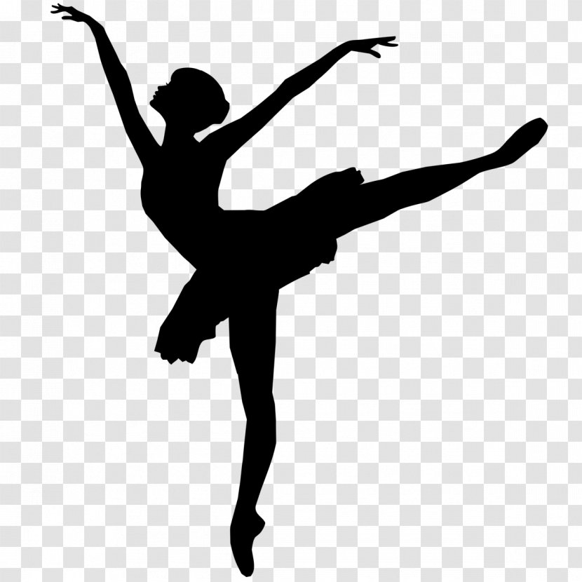 Ballet Dancer Silhouette - Cartoon - Ballerina Transparent PNG