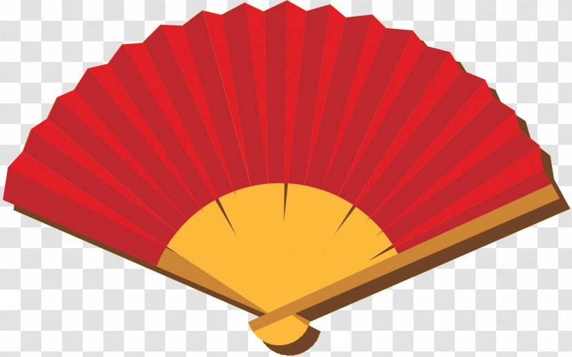 Fan RED.M - Red - Fashion Accessory Transparent PNG