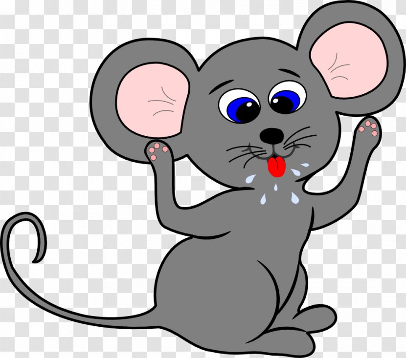Mouse Cartoon Drawing Clip Art - Rodent Transparent PNG