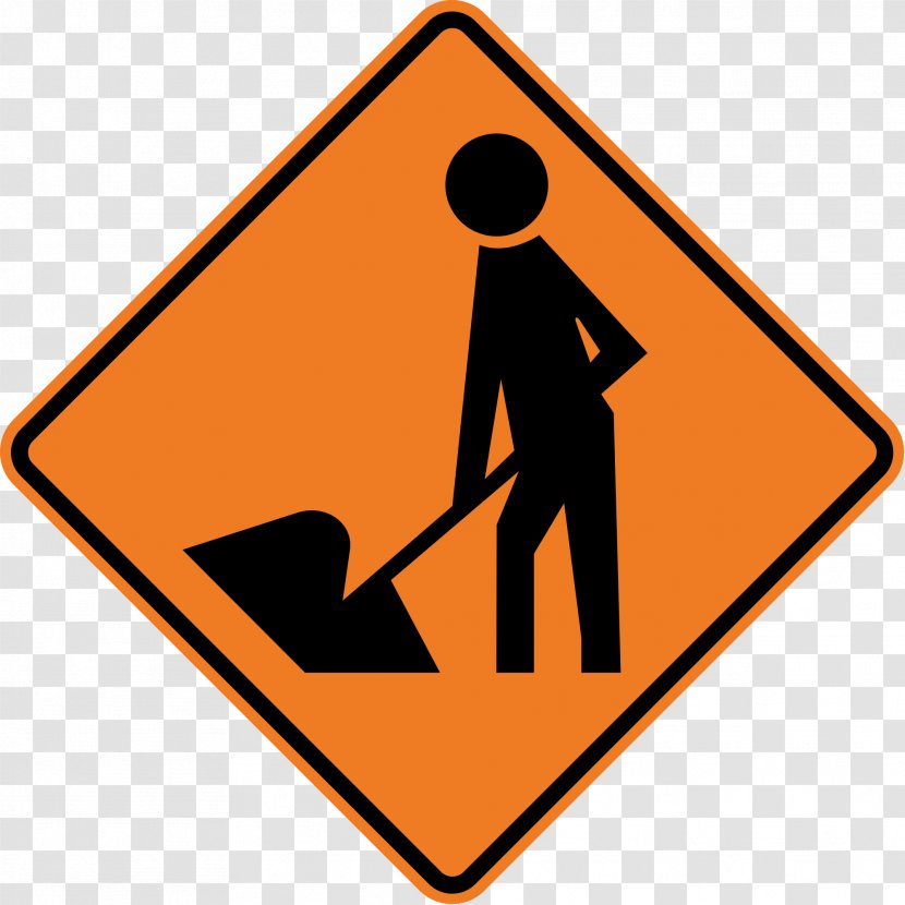 New Zealand Roadworks NZ Transport Agency Sign - Yellow - Road Transparent PNG