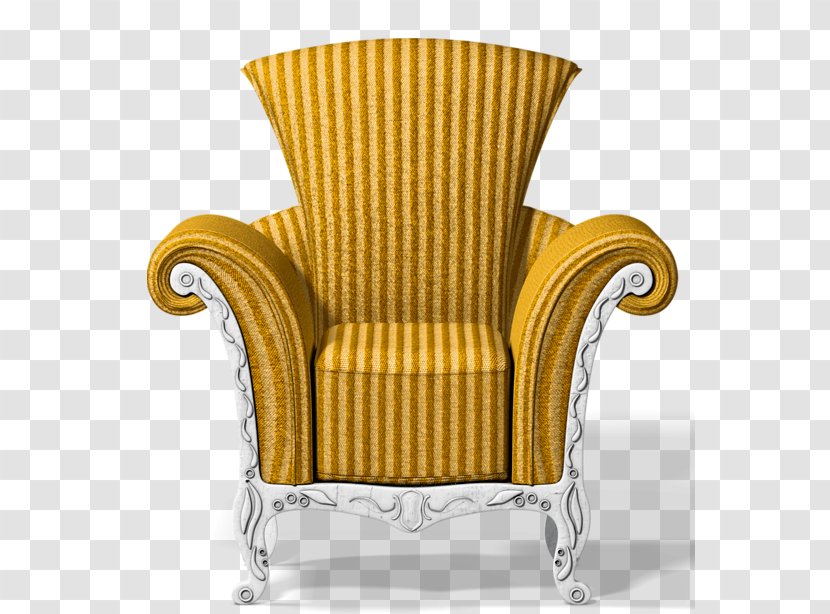 Table Chair Throne Clip Art - Living Room - Transparent Gold Clipart Transparent PNG